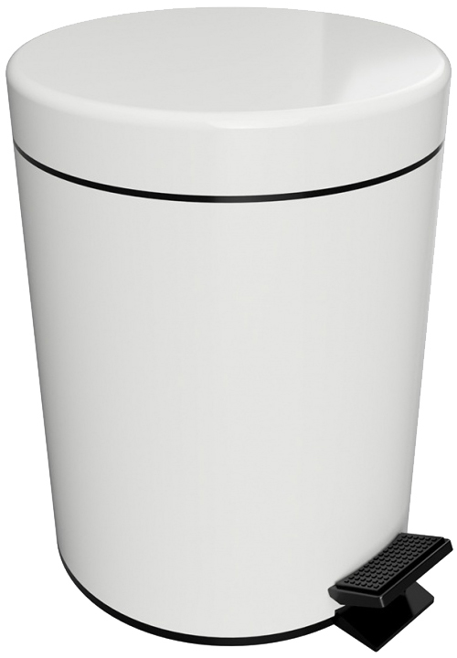 Ведро для мусора Bemeta White 104315014 (5 литров) белый