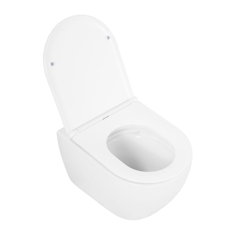 Унитаз подвесной безободковый с системой смыва CEZARES STYLUS-TOR CZR-6601-TH-TOR