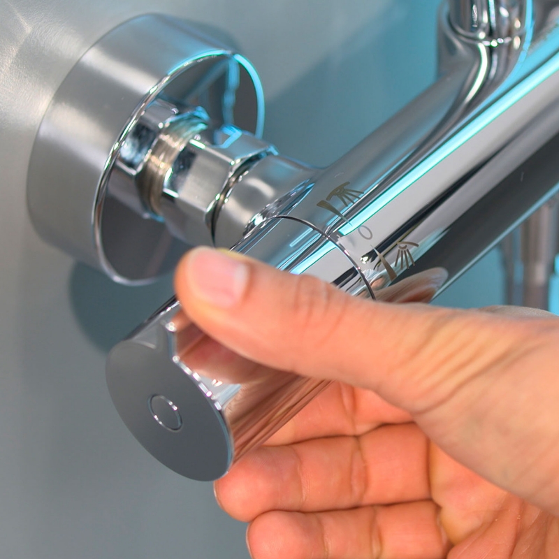 Душевая стойка Hansgrohe Crometta S 240 1jet Showerpipe 27267000