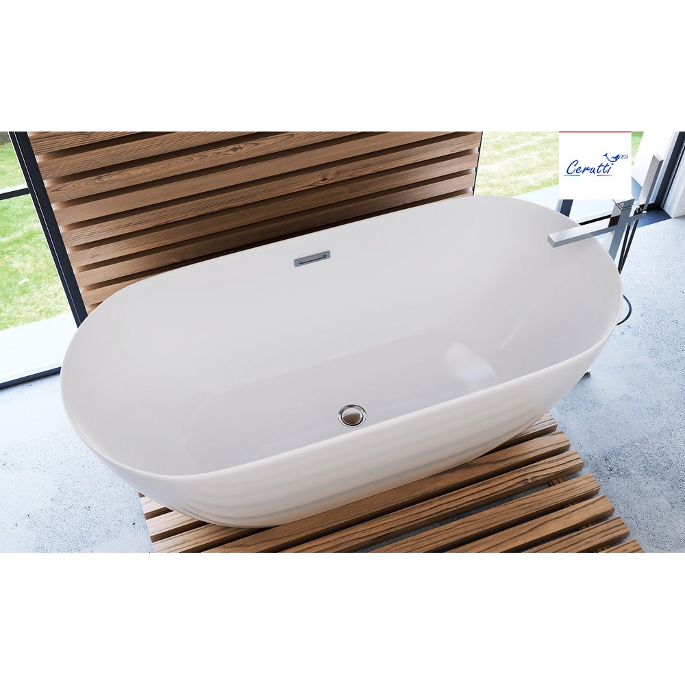 Ванна 1700x850x600  d'ISEO акриловая отдельностоящая Cerutti SPA 