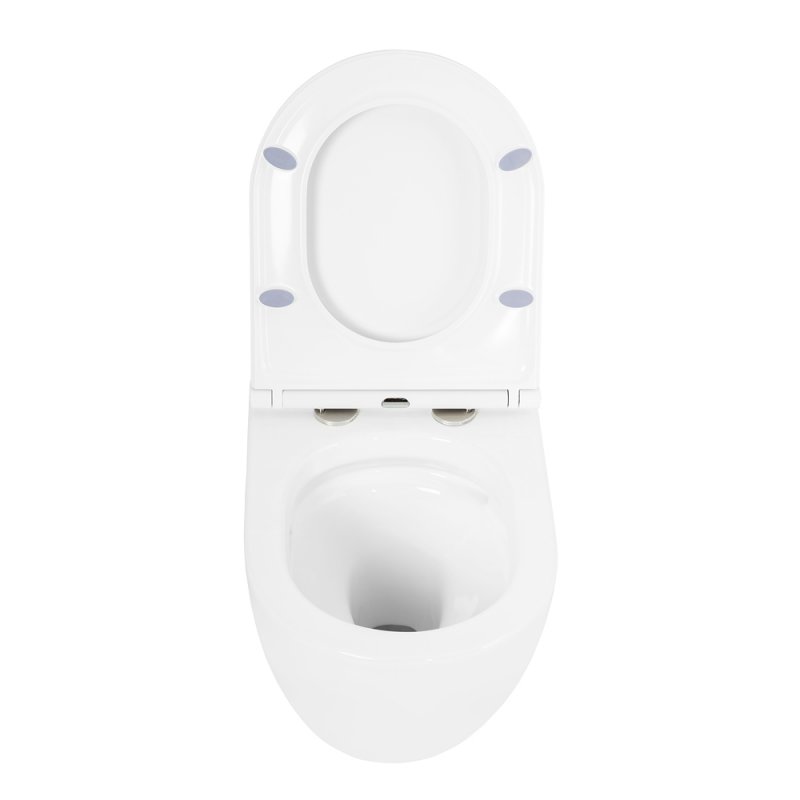 Унитаз подвесной безободковый с системой смыва CEZARES STYLUS-TOR CZR-6601-TH-TOR