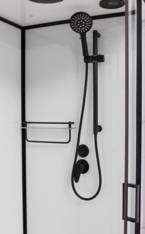 Душевая кабина Frank F400 Black        100х100х220 см