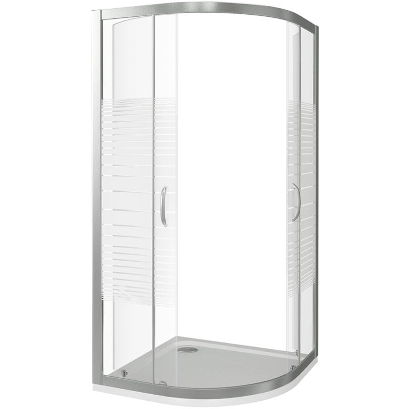 Душевой уголок 90х90 см Good Door Infinity R-90-C-CH ИН00005 стекло прозрачное