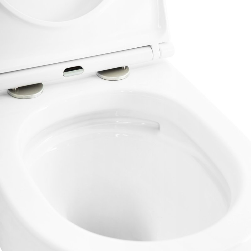 Унитаз подвесной безободковый с системой смыва CEZARES STYLUS-TOR CZR-6601-TH-TOR