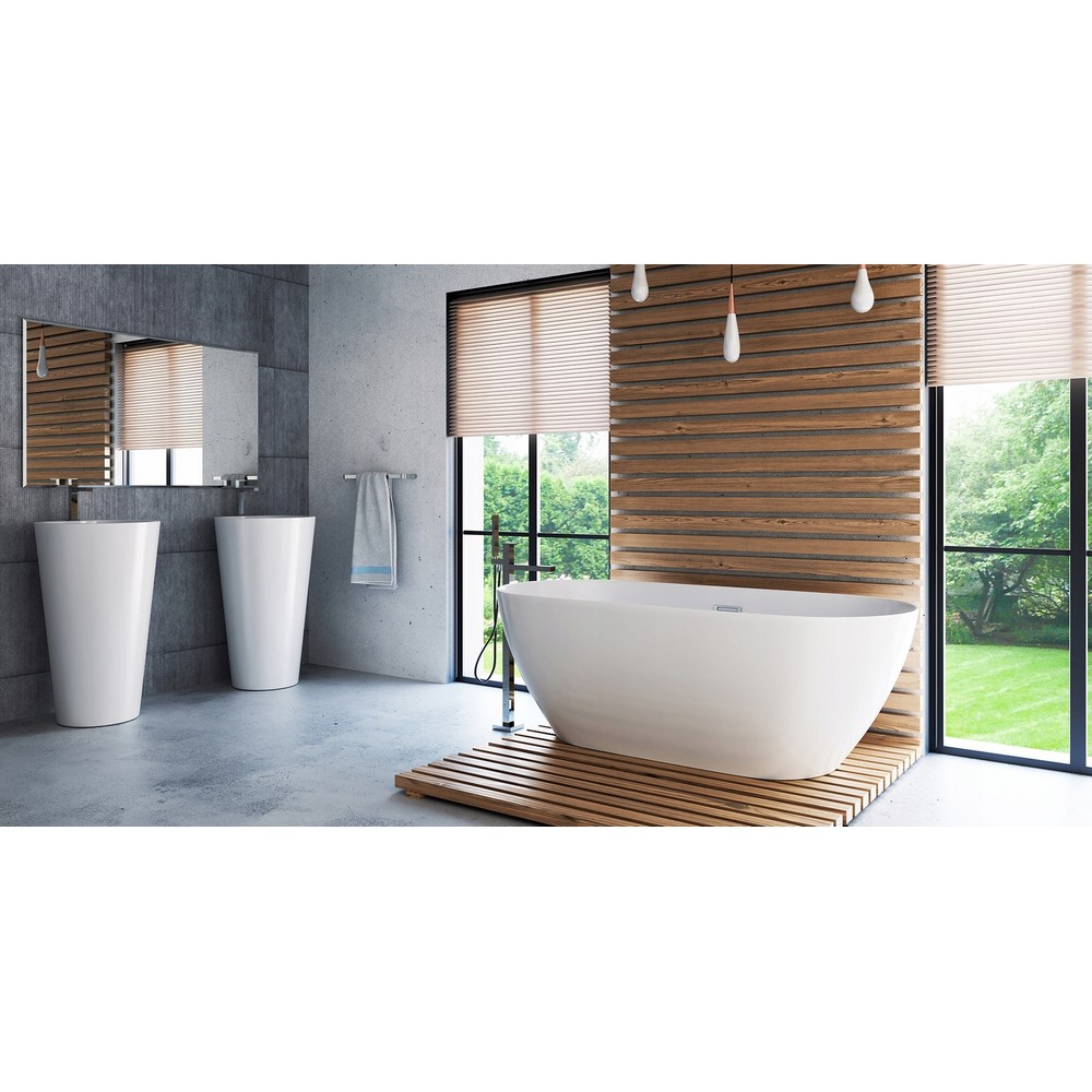 Ванна 1700x850x600  d'ISEO акриловая отдельностоящая Cerutti SPA 