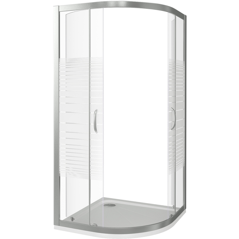 Душевой уголок 100х100 см Good Door Infinity R-100-C-CH ИН00008 стекло прозрачное