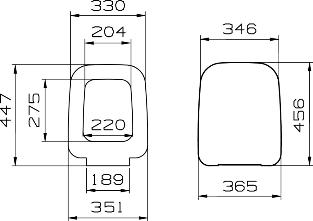 Крышка-сиденье VitrA Shift 91-003-009 с микролифтом петли хром