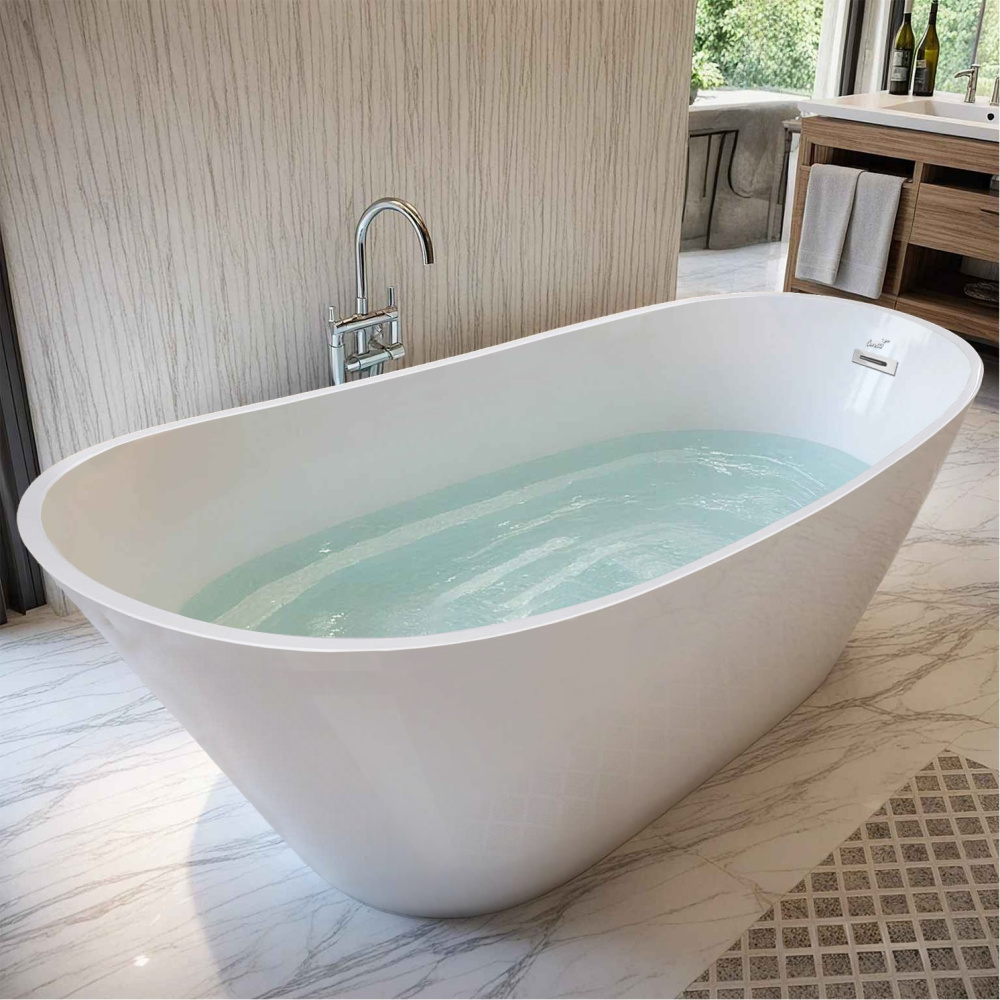 Ванна акриловая отдельностоящая VIVA N Ceruttispa 170х75х67см  CT10864