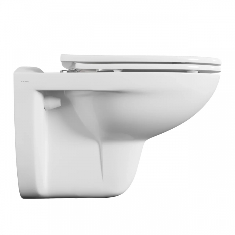 Инсталляция с унитазом Vitra Norm Fit 9773B099-7207, крышка микролифт, клавиша хром, комплект