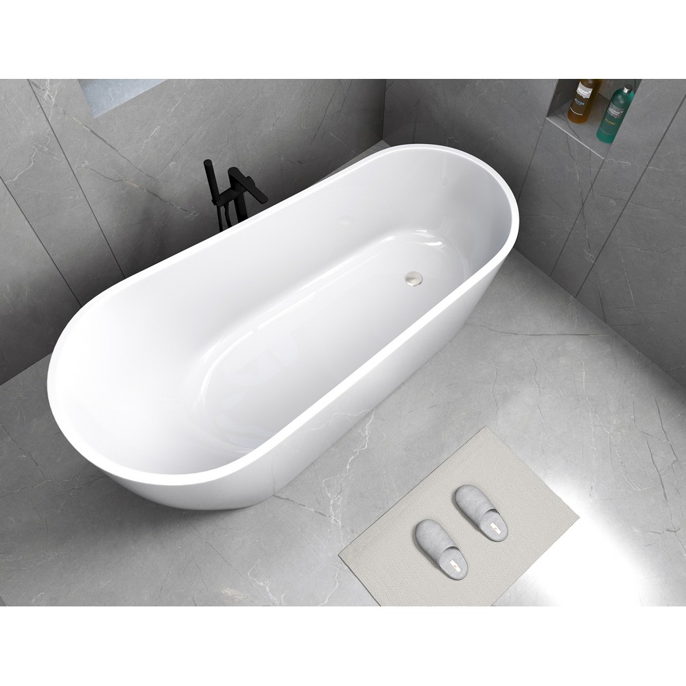 Ванна 1700x750x650 VIVA акриловая отдельностоящая Cerutti SPA 